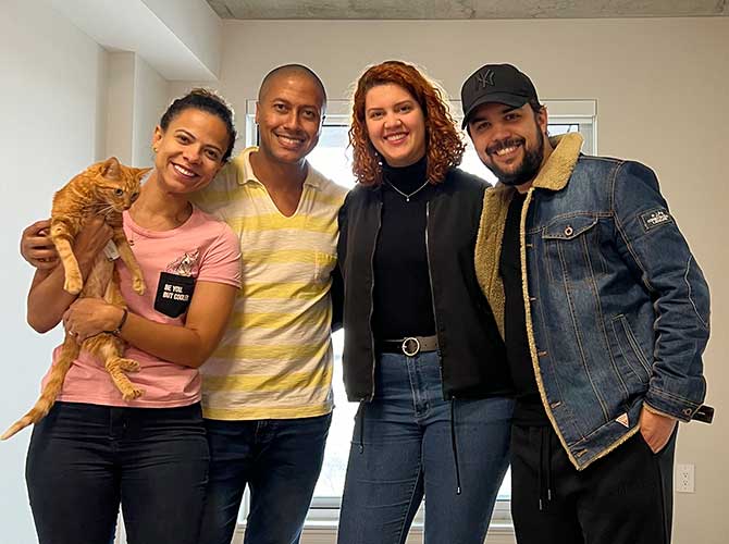 Daitana Aguilar - Housing em Montreal - Depoimentos reais de clientes que ajudamos a buscar apartamentos para alugar em Montreal